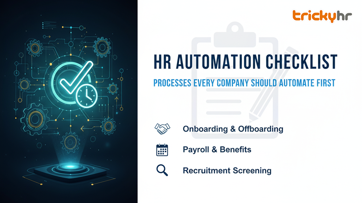 HR Automation Checklist: Processes Every Company Should Automate First