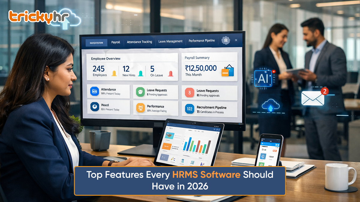 Top Features Every HRMS Software Should Have in 2026