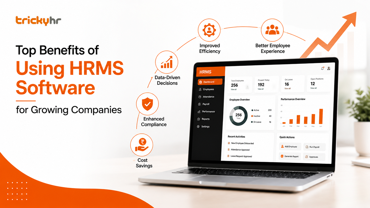 Top Benefits of Using HRMS Software for Growing Companies
